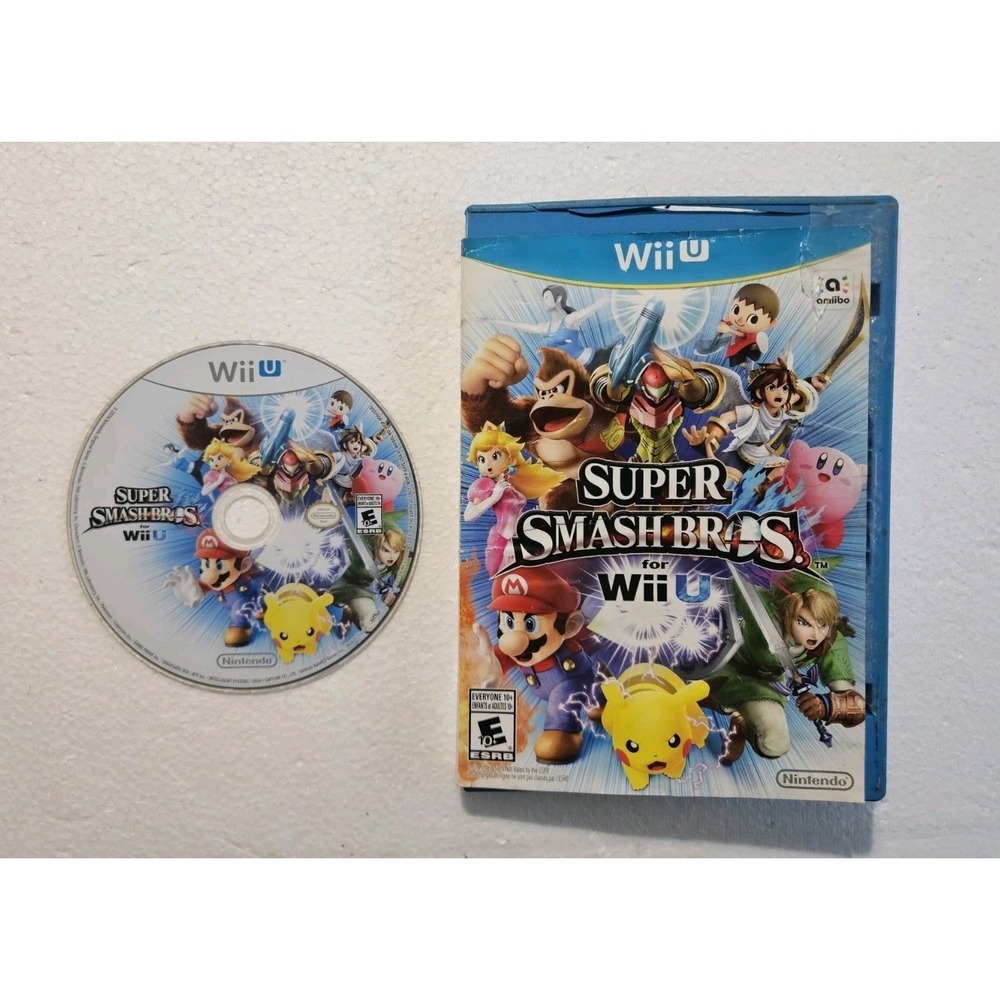 🩵Wii u - Nintendo Super Smash Bros. 2014 Nintendo 💚